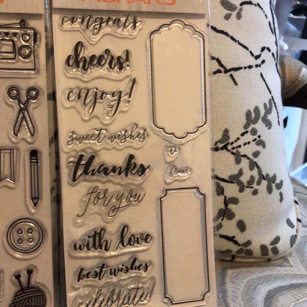 Fiskars stamp set bundle - Picture 3 of 6